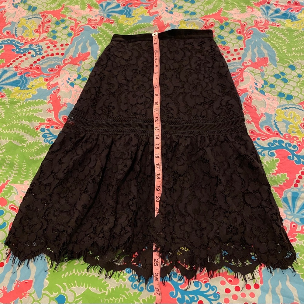 Host Pick 🎉 Rachel Parcell Lace Midi Skirt - Picture 9 of 9